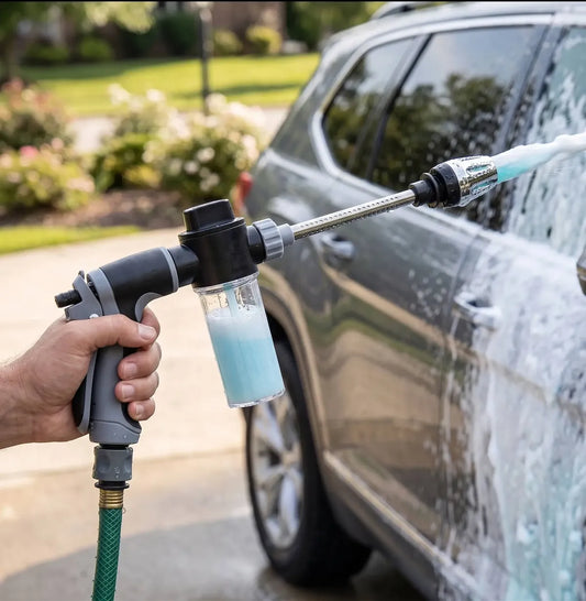 JetWash Pro™ – High-Pressure Spray Gun for Cars, Patios & More