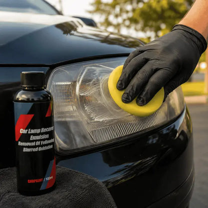 Car Headlight Restoration Kit – Clear, Bright Lights in Minutes